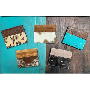 The American Darling Cow Print Credit Card Wallet (Multiple Colors)