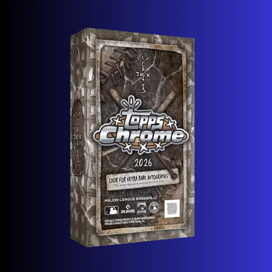 2026 Topps Chrome X Cactus Jack Fanatics Fest NYC Baseball Box