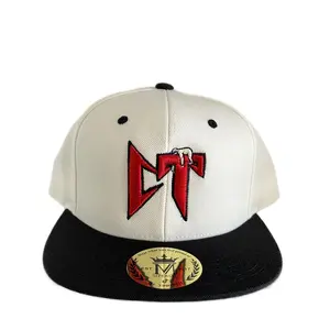 CT Tumbados Natural/Black SnapBack W/ Flat Green UnderVisor