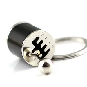 Car Gearbox Design Keychain, Mini Turbocharger Keychain, Car-styling Keyring, Gear Gearbox Pendant, Stylish Keychain, Car Interior Accessories