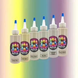 Gloop Glaze for Ceramics 6 Soft Color Set