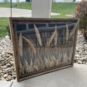 Custom Signs - Welcome Design with Custom Colors Stems and Wordings for Personalization