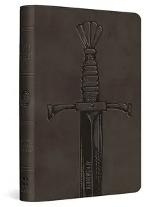 ESV Compact Bible (TruTone, Silver, Sword Design)