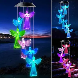 Angelic Outdoor Solar Wind Chime Lights