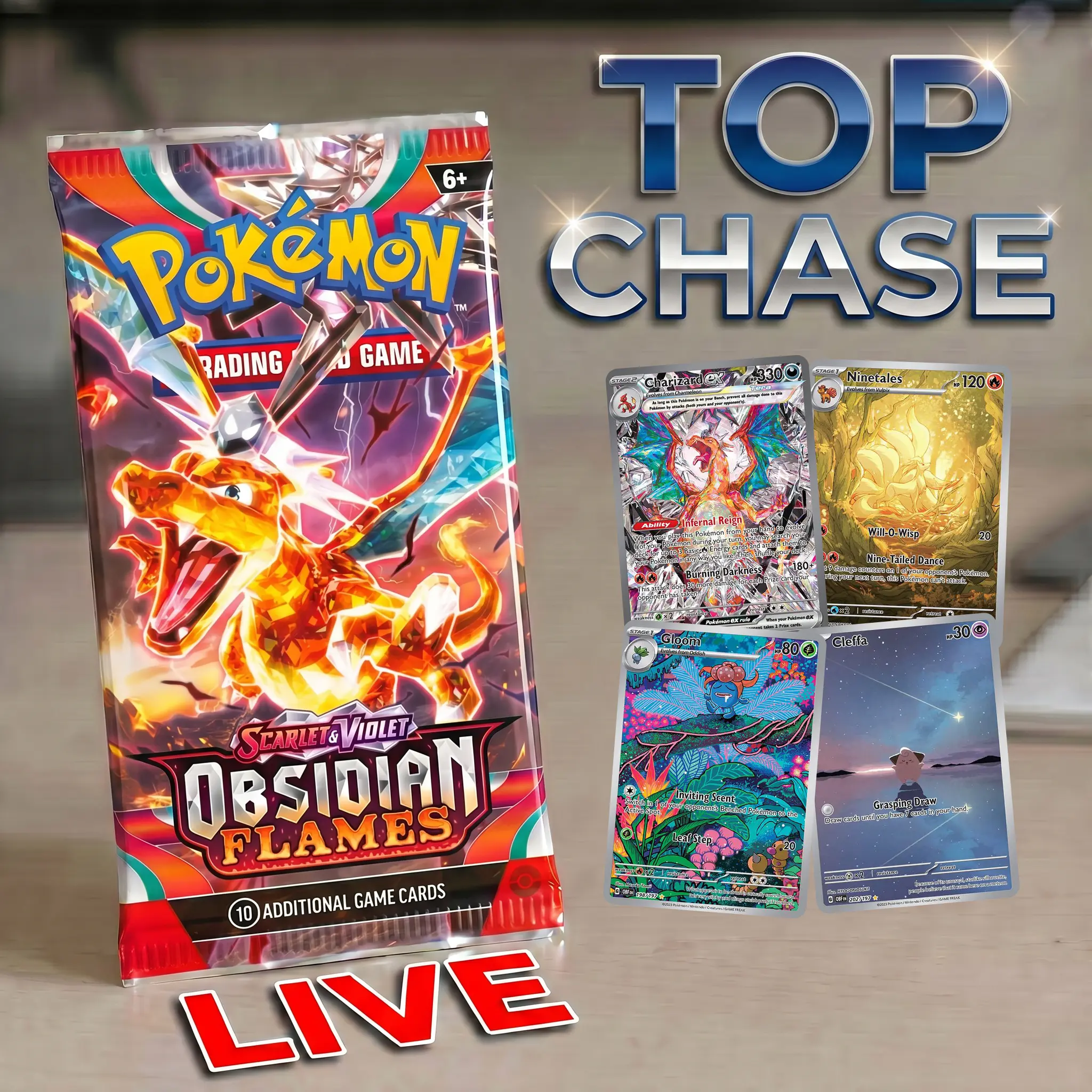 Pokemon Obsidian Flames Break