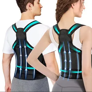 Posture Corrector Back Support Belt Adjustable for Men and Women Improves Posture Upper Back Support Comfortable and Breathable Suitable for Home Office and Daily Use