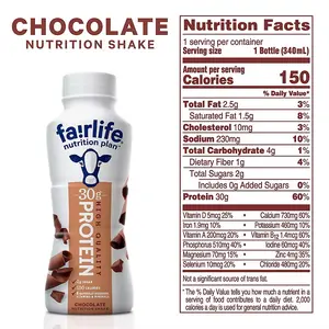 Fairlife Nutrition Plan High Protein Chocolate Shake, 12 pk. Supplement Healthcare