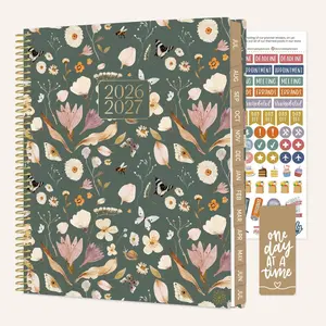 2026–27 Soft Cover Planner, 8.5" x 11" | Butterfly Garden
