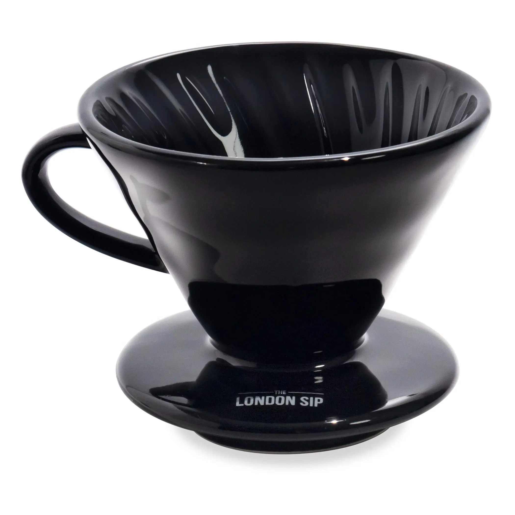 The London Sip 2-Cup Ceramic Coffee Dripper The London Sip 2-Cup Ceramic Coffee Dripper