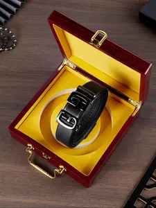 Men's Business Fashion Belt, Minimalist Automatic Buckle Belt, Casual Waistband for Jeans Trousers, Fashion Belt for Party, Daily Clothing Decor