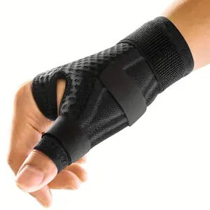 Ergonomic left and right wrist and thumb support brace, available in S/to L/XL sizes - 270-degree full coverage, perfectly fits curve of. Three adjustable straps securely fix thumb from different pressure points