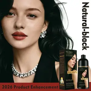 2026 Multi-Color 3in1 Hair Dye Shampoo – Long-Lasting Color, Natural Plant Ingredients, Hair Repair, Suitable for Sensitive Skin, Instant Grey Hair Coverage champu para canas