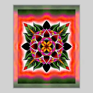 8x10 Vibrant Art Print - High Quality Gloss Paper