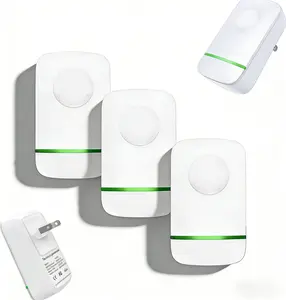 Plug-In Device with US Plug, Compact Design with Indicator Light, Suitable for Home and Office Use, 90–250V Compatible