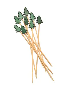 Tree Party Picks (25pc) for Cupcakes, Appetizers & Cocoa