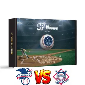 (AL-NL) Baseball Jersey Battle Break - 2026 Hit Parade DeedsBros Autographed Baseball Jersey Memorabilia Break. 1 Box per Break. Pick your own team(s)