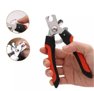 Pet Dog Cat Stainless Steel Professional Nail Toe Trimmer Clipper Grooming Tool