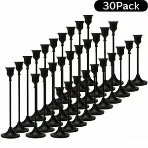 30Pcs/12Pcs Metal Iron Candle Holders Set Modern Home Decor, Durable Metal Candlestick Holders for Wedding Party Holiday Table Centerpieces