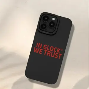 Letter Pattern Phone Case, Full Body Shockproof Phone Protective Cover, Phone Accessories Compatible with iPhone 17 Pro Max Plus Air/11 12 13 14 15 16 Pro Max