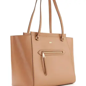 DKNY BROWN HANDBAG.