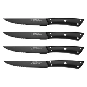 Henckels Noir 4-pc Steak Knife Set