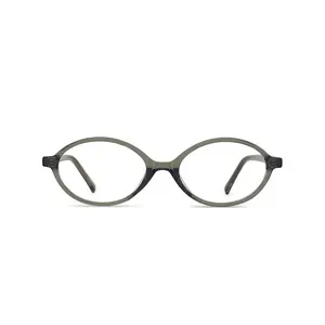 BLUE ELEPHANT HUMP Khaki Glasses Blue Light Filtering Korean Unisex Eyewear
