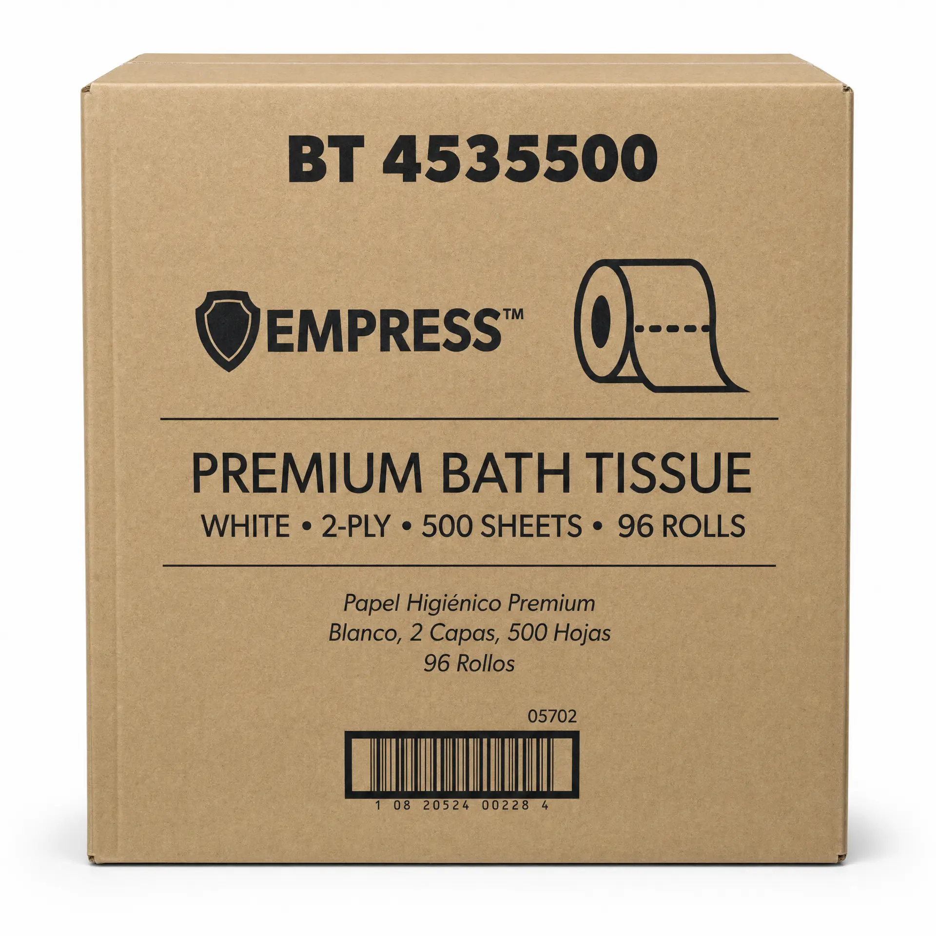 Premium Home Care Bath Tissue, Soft Absorbent Toilet Paper for Daily Household Use