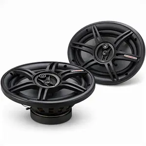 Crunch 400 Watts 6 x 9 Inches 3-Way 4-Ohm Coaxial CS Speakers, Black | CS-693