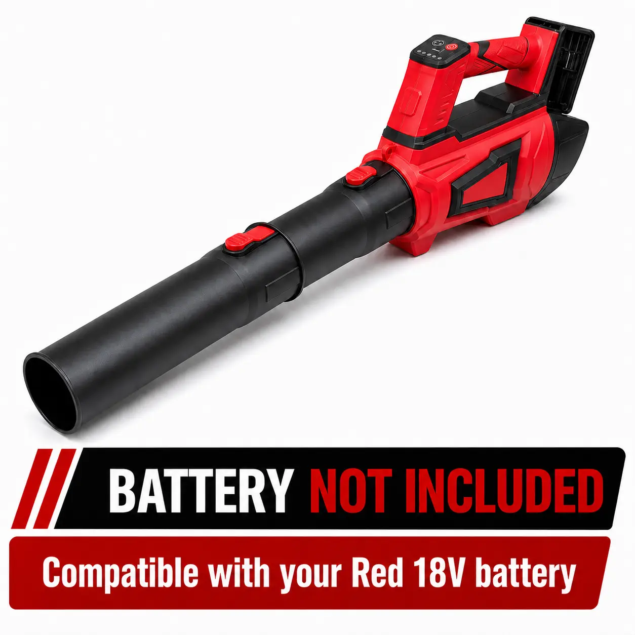 (No Battery) Cordless Leaf Blower Compatible With M18 Battery, Electric Leaf Blower, 5 Speed Modes&Turbo,  Blowers For Lawn Care, Yard (Tool Only)