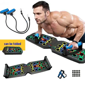 Fitness Lover Gift Push-up Board 5-in-1 Home System Chest Abdominal Training Portable for All Body Types Ideal for Men Women