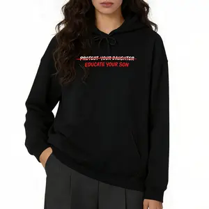Women Empowerment Hoodie – Long Sleeve Casual Wear with Feminist and Equality Design