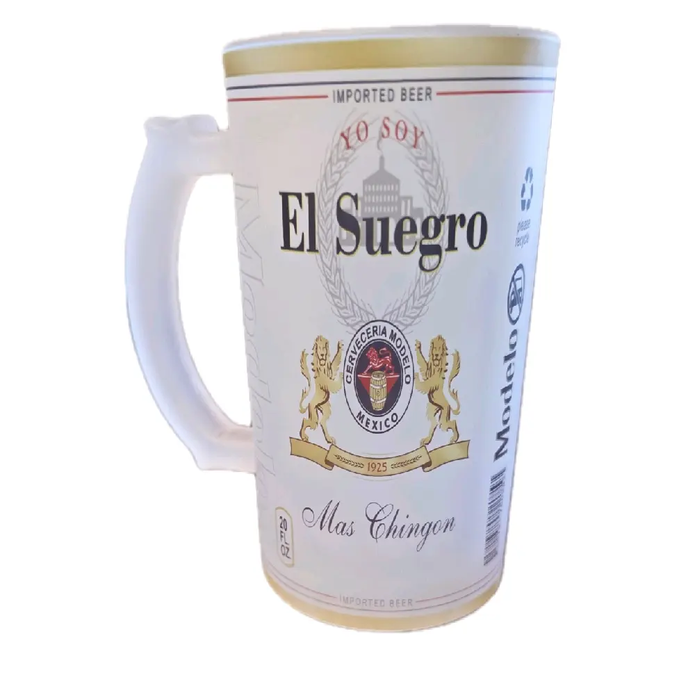 16oz Frosted Drinkware Mug, El Suegro Father's Day Gift