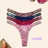 4 PACKS Gradient-colored rhinestones thong shining & sparkling ,  butterfly Color Gradient design , soft, Nylon+Spandex+Cotton,high quality and fresh underwear，panties, suitable for daily life, sports, and four-season multi-pack fashion