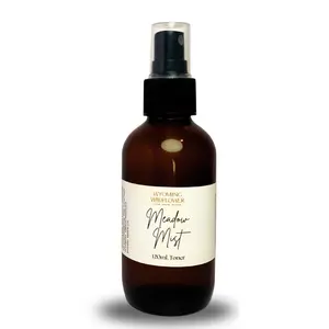 Meadow Mist Toner | Botanical Hydration | Organic | Skin Flooding | Frankincense Hydrosol | Neroli | Rose Hydrosol | Helichrysum | Anti-aging | Hydration | Plumping 