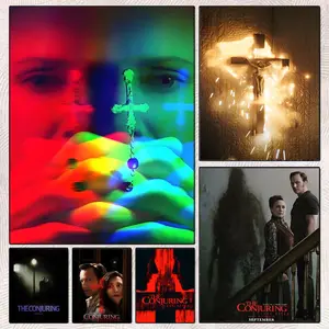 Cool The C-conjuring Last Rites Poster Gift with prints Modern Art Design Home bedroom living room decoration promotion and display suitable for bedroom bar parlor home decor gift fade-Resistant, Non-sticky, vibrant Wall print poster