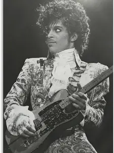 Music Poster Star Art Poster Pop Singer Prince Rogers Poste Wall Art Poster For Room Aesthetic And Decor Pictures For Living Room Bedroom Decor