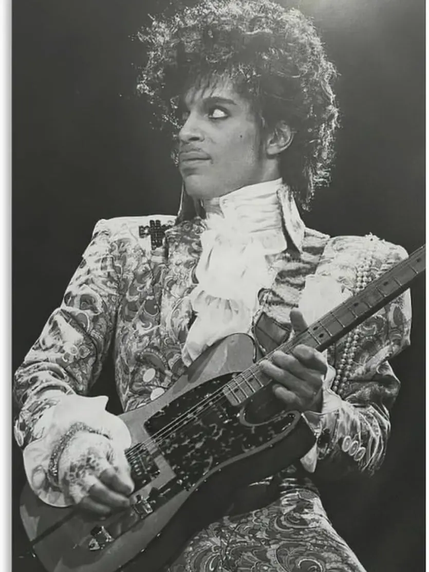 Music Poster Star Art Poster Pop Singer Prince Rogers Poste Wall Art Poster For Room Aesthetic And Decor Pictures For Living Room Bedroom Decor