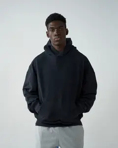 Palm Angl*s Black Wash Effect Fit Hoodie 440GSM #12