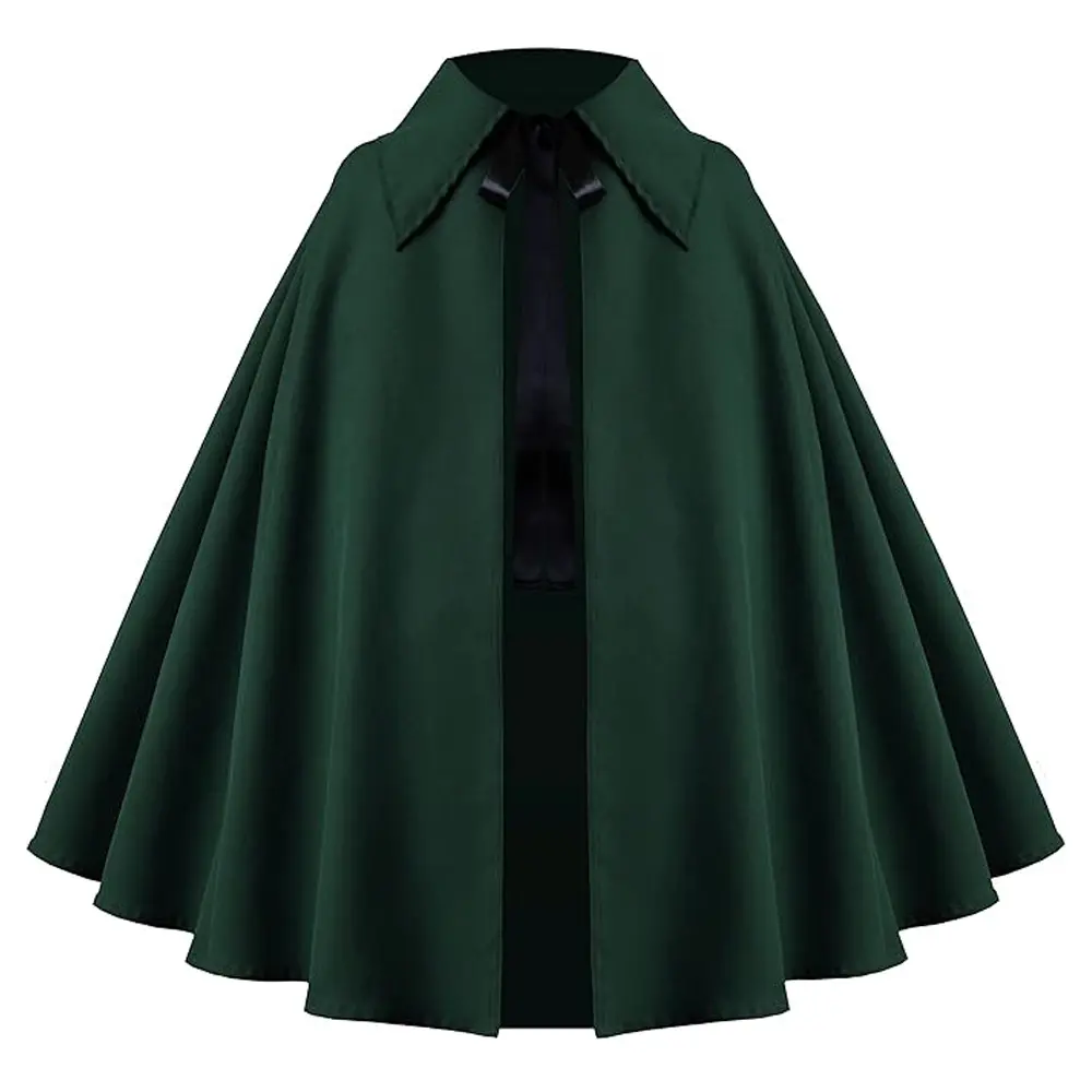 Short cloak 4035 deep green