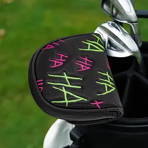 Golf Club Putter Cover, Golf Accessory, Waterproof PU Material, Club Protector, Suitable for Right/left Handed Putters, Best Gift Choice