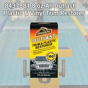 Armored Auto Group Sales 8437881 8 oz All Outlast Plastic & Vinyl Trim Restorer