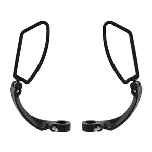 Adjustable HD Bicycle Rearview Mirror High Definition Back Sight Reflector For Mountain Bike Outdoor Cycling Electric Scooter Universal Rotatable Bike Rear View Mirror