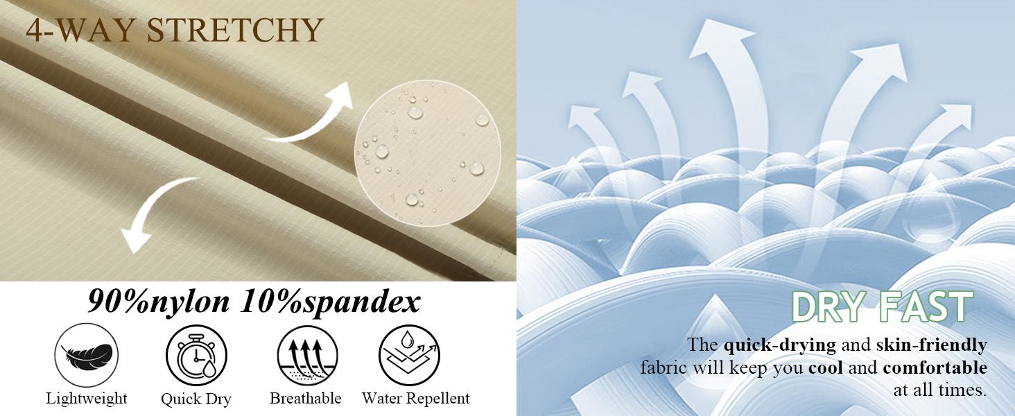 COOFANDY Men's Golf Shorts 8 Inch Lightweight Quick Dry Casual Dress Shorts Hiking Travel Shorts with Pockets COOFANDY Men's Golf Shorts 8 Inch Lightweight Quick Dry Casual Dress Shorts Hiking Travel Shorts with Pockets