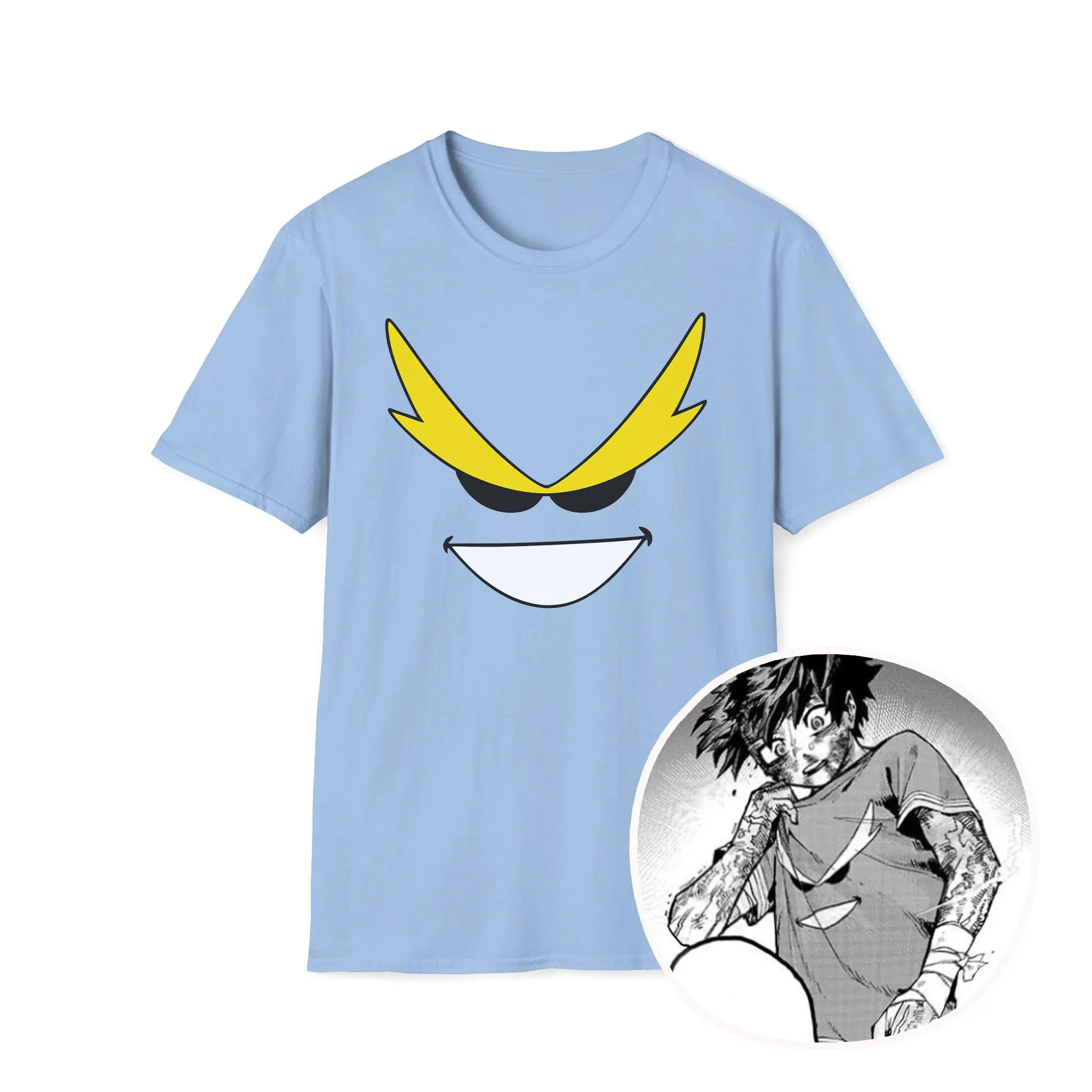 My Hero Anime All Might Vintage Graphic Shirt Legends Anime MHA Sweatshirt Hoodie Anime Fan Gifts