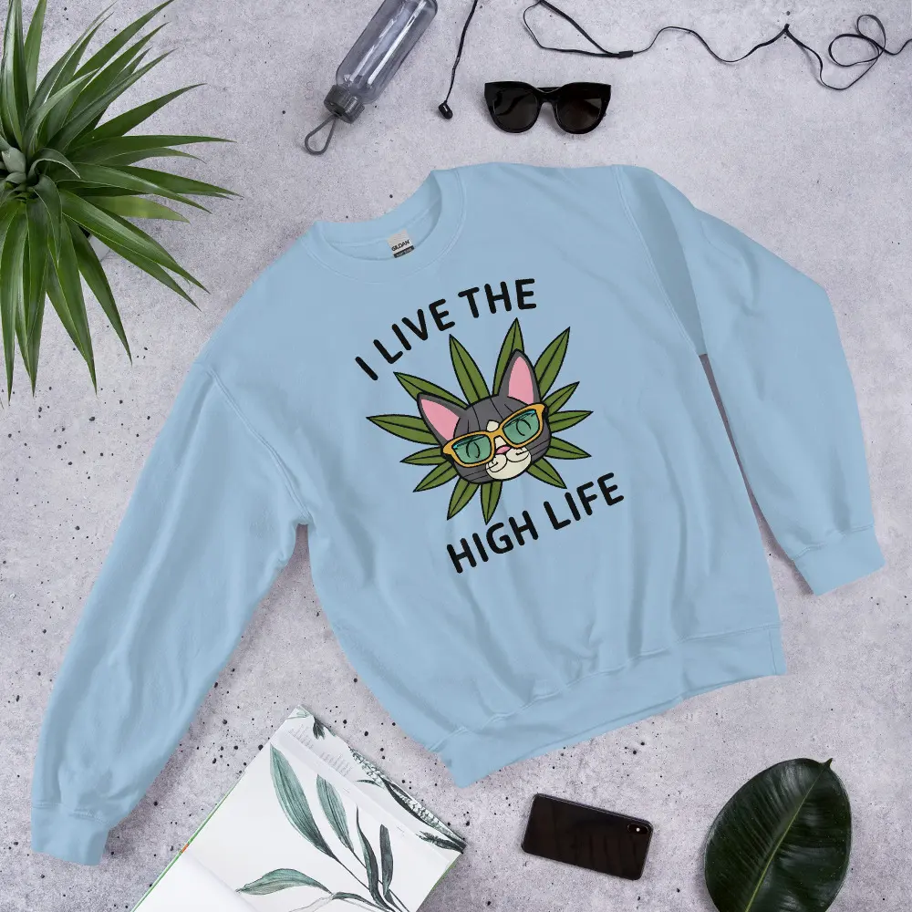 I Live the High Life Sweater