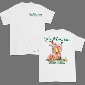 2026 Masters Tournament Augusta T-shirt, Masters Golf T-shirt, The Masters Golf Cup Tee For Men, For Men For Women, Vintage Unisex Cotton Apparel, Masters Tournament T Shirt