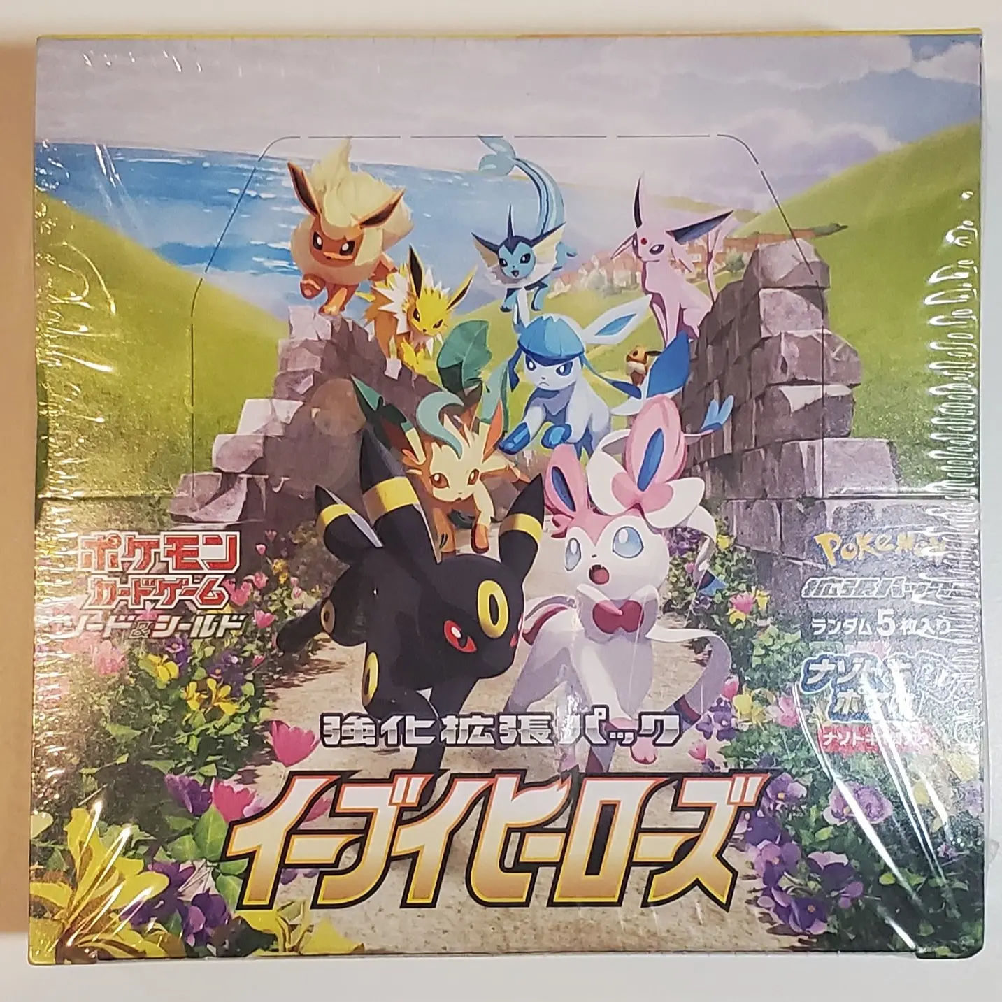 pokemon japanese eevee heroes booster box Eevee Heroes Japanese Pokemon Booster Box S6a