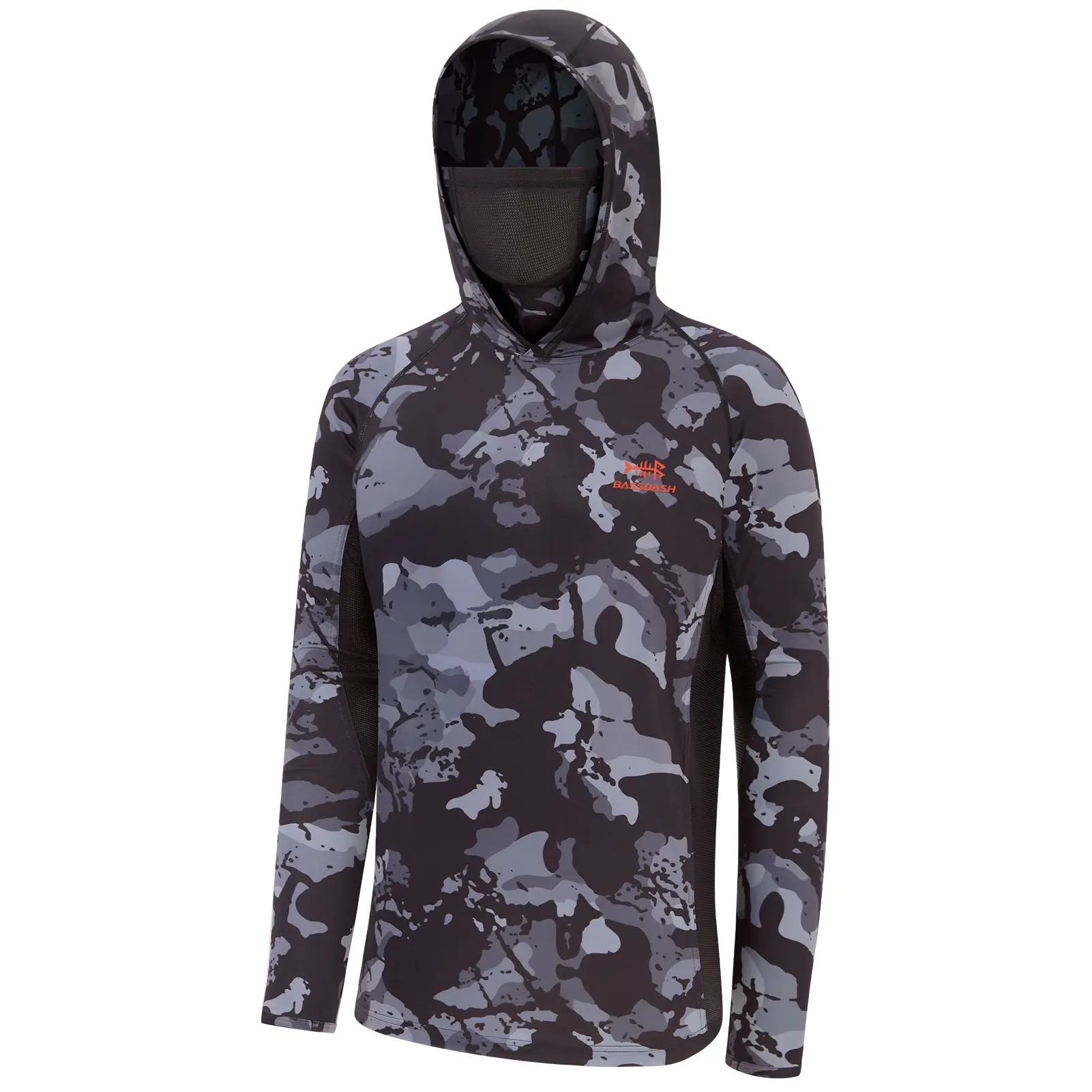 BASSDASH UPF 50+ Men’s Fishing Hoodie Shirts with Mask Camo UV Long Sleeve Moisture Wicking FS53M BASSDASH UPF 50+ Men’s Fishing Hoodie Shirts with Mask Camo UV Long Sleeve Moisture Wicking FS53M