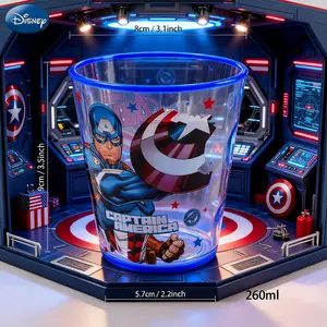 Captain America Officially Licensed Collectible Design Cup Cute Mug Cute Party Drinkware Dishwasher Supplies Aesthetic Drinkware Lightweight Unbreakable Cup Kitchen Essentials 1Pc Marvel