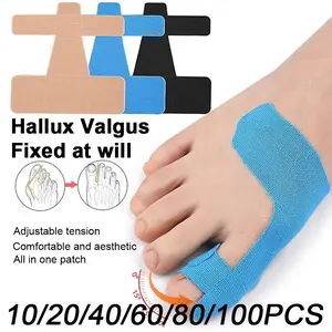 Orthopedic Bunion Corrector Strap, Orthopedic Toe Straightener, Toe Corrector Sleeve, Breathable Toe Separator for Hallux Valgus Correction, Universal Fit Big Toe Support